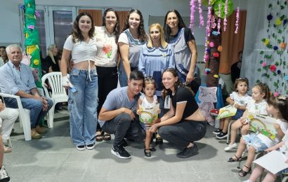 El Jardín Maternal Municipal “Arcoíris” celebró el cierre del año
