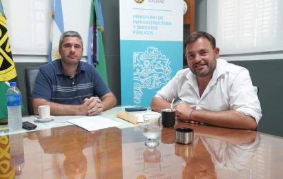 Bouvier realizó gestiones en La Plata