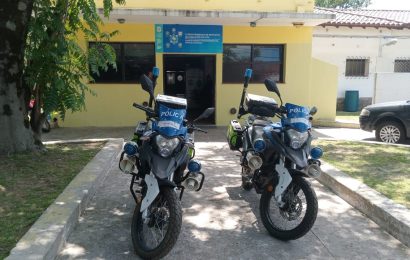 Nuevas motos policiales para nuestra ciudad
