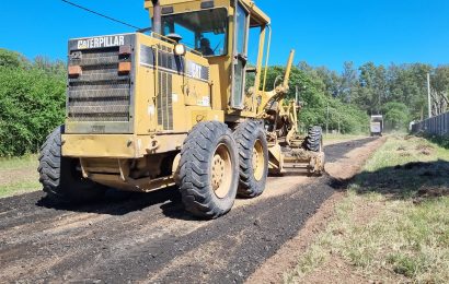 Se realizaron trabajos de reacondicionamiento en el acceso a Roberto Cano