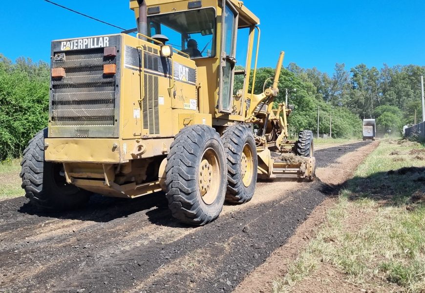 Se realizaron trabajos de reacondicionamiento en el acceso a Roberto Cano Se realizaron trabajos de reacondicionamiento en el acceso a Roberto Cano