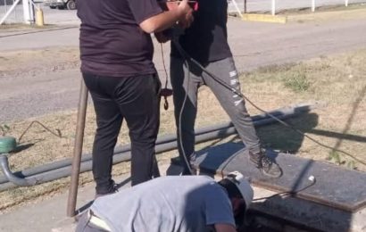 Se realizó el cambio de bomba en una de las estaciones elevadoras del sistema cloacal