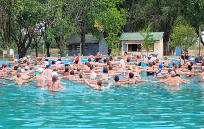 La colonia de adultos mayores «estrenó» la pileta del Club de Pescadores
