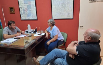 Bouvier instaló su agenda en Rafael Obligado