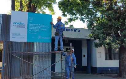 Comenzó a ejecutarse una obra de relevancia en la Escuela Secundaria Nro. 3 “Marie Curie”