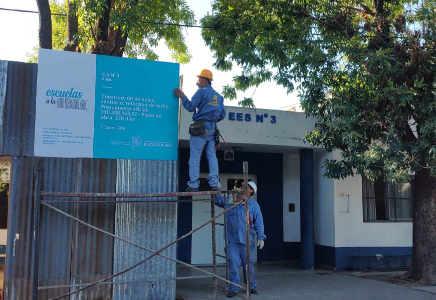 Comenzó a ejecutarse una obra de relevancia en la Escuela Secundaria Nro. 3 “Marie Curie” Comenzó a ejecutarse una obra de relevancia en la Escuela Secundaria Nro. 3 “Marie Curie”