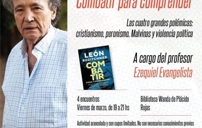 FilosoQué realizará taller de lectura sobre Rozitchner