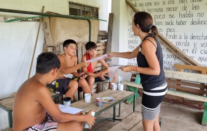 Los chicos que asisten al Centro Cultural Santa Rita, visitaran el planetario móvil