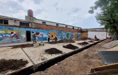 Construcción de nuevas aulas en la Escuela Secundaria Nro. 3 “Marie Curie”