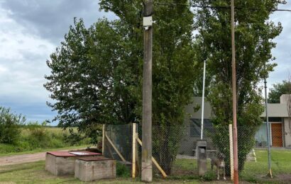 Continúa la colocación de más cámaras de seguridad: ahora en Bº La Loma y Sta. Teresa