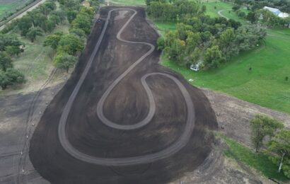 Mirá como está quedando el kartódromo que está armando y acondicionando la Comisión Municipal de Karting