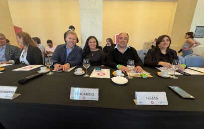 Autoridades del Municipio de Rojas estuvieron presentes en el Congreso de Salud Bonaerense