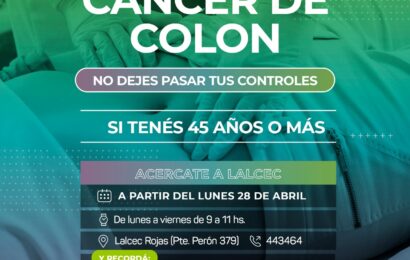 Hoy comienza la campaña preventiva del Cáncer de Colon