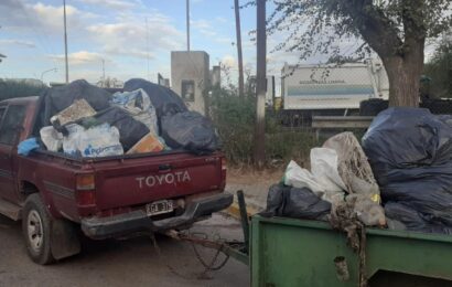 Río Rojas: Se sacó mucha basura de su cauce