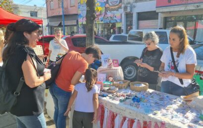 La Feria de Rojas volvió a la Plaza San Martín