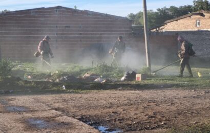 La Secretaría Municipal de Servicios Urbanos, continúa con los operativos de mantenimiento en la ciudad