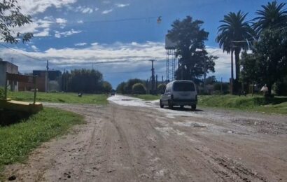 Por pavimentación: Transito cortado en Av. Diego Trillo entre la calle Olavarría y la Av. Alessandro