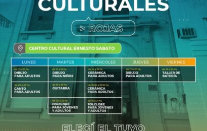 Talleres culturales que están disponibles de forma gratuita en el Centro Cultural Ernesto Sábato