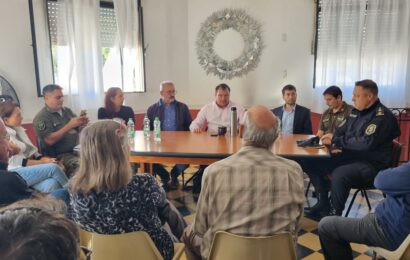 Autoridades municipales de seguridad se reunieron con representantes del agro