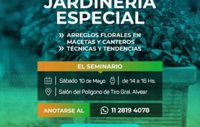 El seminario de Jardinería especial vuelve al Salón del Polígono de tiro