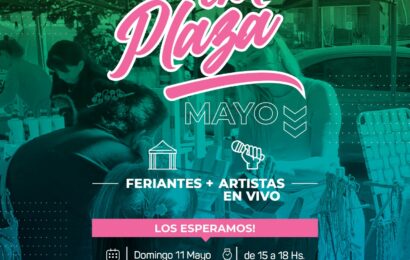Este domingo 11 desde las 15 vamos a estar compartiendo otra «Feria en la Plaza»
