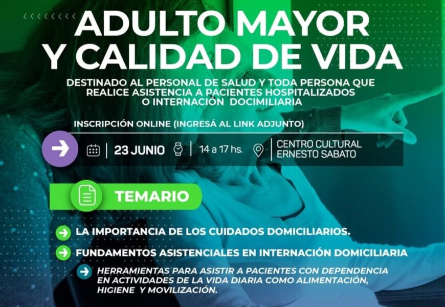 Capacitación libre y gratuita sobre atención, alimentación, cuidados e higiene en pacientes hospitalizados o con internación domiciliaria Capacitación libre y gratuita sobre atención, alimentación, cuidados e higiene en pacientes hospitalizados o con internación domiciliaria