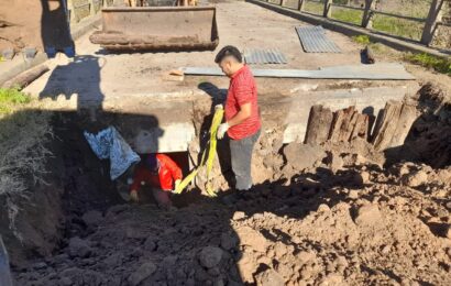 Continúan los trabajos de la Secretaría Vial para reparar los caminos