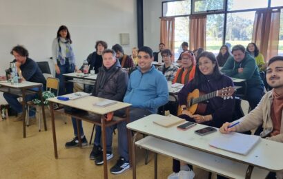 El Conservatorio Municipal de Música fue el escenario para un Taller de Escritura de Canciones