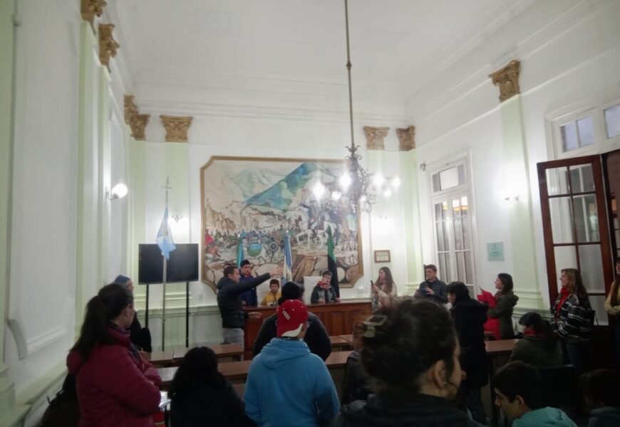 La Escuela Nº 501 visitó el Concejo Deliberante La Escuela Nº 501 visitó el Concejo Deliberante