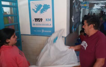 “Malvinas Siempre Cerca” llegó a las escuelas de Rojas