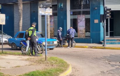 Operativo de seguridad en varios sectores de la ciudad