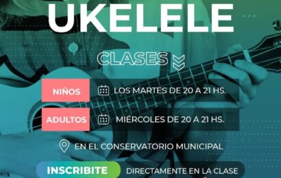 Taller de Ukelele para niños y adultos