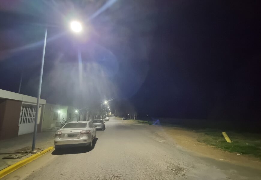 Barrio San Martín ya encendió sus luces Barrio San Martín ya encendió sus luces