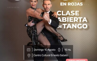 Mora Godoy estará dictando una clase abierta de tango en Rojas Mora Godoy estará dictando una clase abierta de tango en Rojas