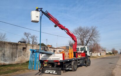 Se instalaron nuevas luminarias en Carabelas Se instalaron nuevas luminarias en Carabelas