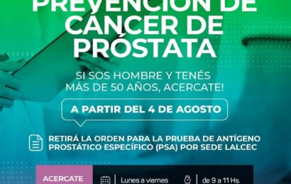 Campaña de prevención de cáncer de próstata organizada en conjunto por LALCEC y la Dirección de Atención Primaria de la Salud Campaña de prevención de cáncer de próstata organizada en conjunto por LALCEC y la Dirección de Atención Primaria de la Salud
