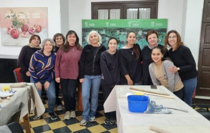 Comenzó el tercer taller municipal de Cerámica del año Comenzó el tercer taller municipal de Cerámica del año