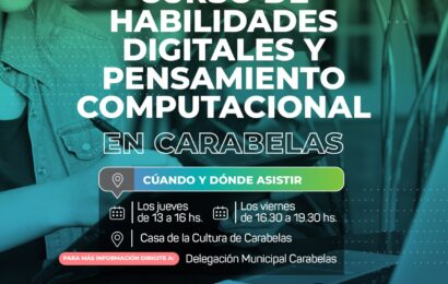 Nuevo curso en Carabelas: Capacitate en Habilidades digitales y pensamiento computacional Nuevo curso en Carabelas: Capacitate en Habilidades digitales y pensamiento computacional