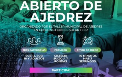 Participa del segundo torneo abierto de ajedrez el viernes 1 de agosto a las 15 Hs. en el Centro de Jubilados Participa del segundo torneo abierto de ajedrez el viernes 1 de agosto a las 15 Hs. en el Centro de Jubilados