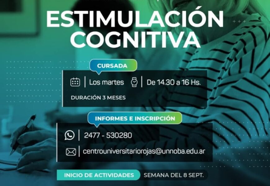 Taller de estimulación cognitiva inicia la semana del 8 de septiembre Taller de estimulación cognitiva inicia la semana del 8 de septiembre