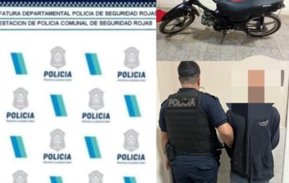 La policía recupera motor con pedido de secuestro La policía recupera motor con pedido de secuestro