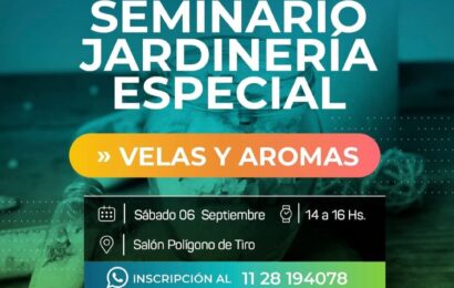 Nuevo seminario de Jardinería especial: Velas y aromas Nuevo seminario de Jardinería especial: Velas y aromas