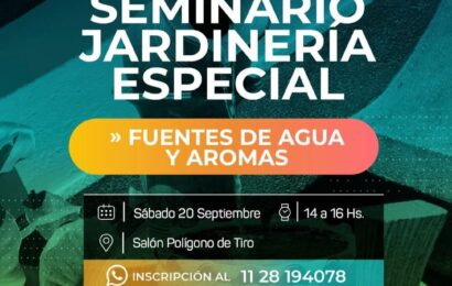 Nuevo seminario de jardinería especial este sábado 20 de septiembre Nuevo seminario de jardinería especial este sábado 20 de septiembre