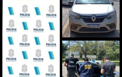 Llevaban drogas en auto con pedido de secuestro Llevaban drogas en auto con pedido de secuestro