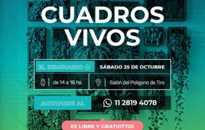 Este sábado 25 de octubre tenemos seminario de jardinería especial Este sábado 25 de octubre tenemos seminario de jardinería especial