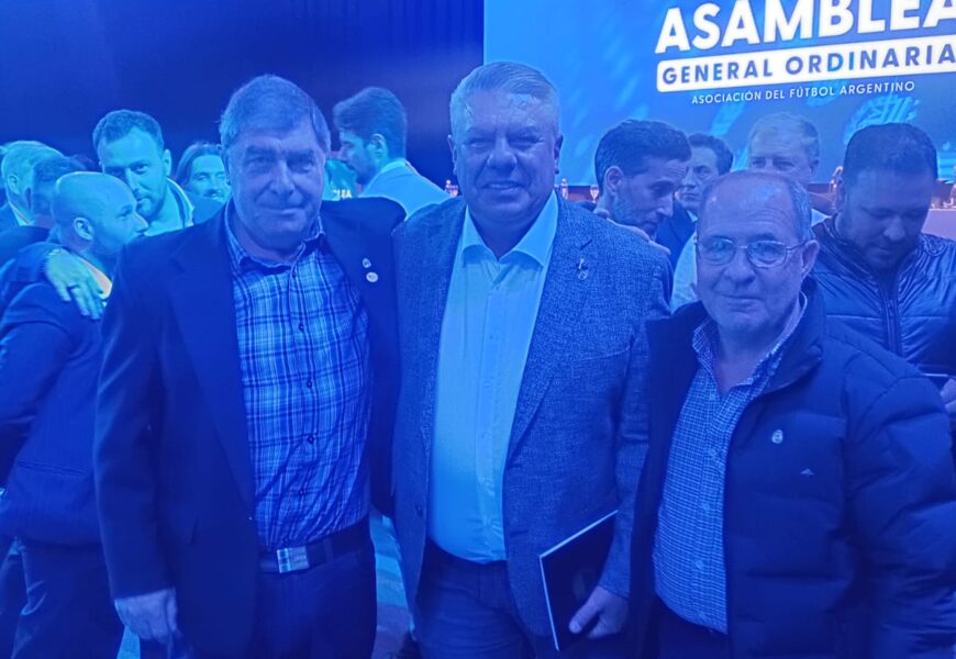Asamblea de la AFA: Hugo de Antoni estuvo con Chiqui Tapia Asamblea de la AFA: Hugo de Antoni estuvo con Chiqui Tapia