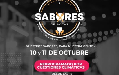 Por cuestiones climáticas, se reprogramó Sabores de Rojas Por cuestiones climáticas, se reprogramó Sabores de Rojas
