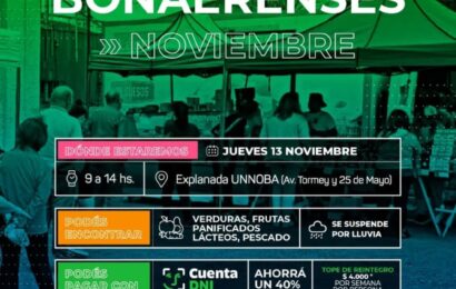 Este miércoles tenemos Mercados Bonaerenses en la Explanada de la UNNOBA Este miércoles tenemos Mercados Bonaerenses en la Explanada de la UNNOBA