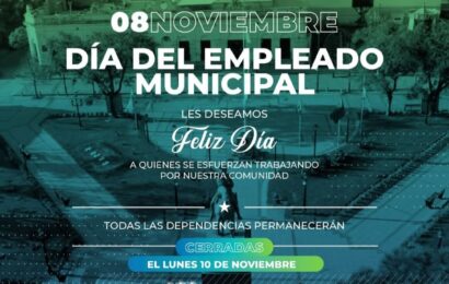Feliz día del empleado municipal a todos los que día a día trabajan por y para nuestra comunidad Feliz día del empleado municipal a todos los que día a día trabajan por y para nuestra comunidad