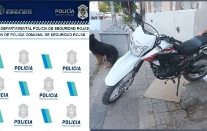 Detienen a sujeto que desmantelaba una moto robada Detienen a sujeto que desmantelaba una moto robada
